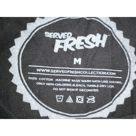 Served Fresh T-Shirt Size M - Picture 9 of 9